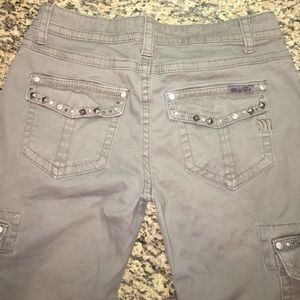 NEW Miss Me Pants Size 27 Khaki Skinny MOVING SALE